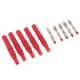 thumbnail image 4 of 5 sondas de prueba con conector banana de 4 mm + 5 fundas protectoras aisladas rojo, 4 of 7