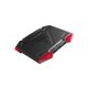 thumbnail image 1 of Seitruly Enfriador ajustable para computadora portátil Base de enfriamiento para computadora portátil con 5 ventiladores silenciosos para videojuegos de Teléfono y Comunicación negro y rojo, 1 of 6
