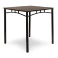 thumbnail image 2 of Furniture of America Erma 5-Piece Wood Counter Dining Set in Antique Brown, 2 of 6