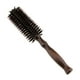 thumbnail image 5 of Cepillo redondo rizador con mango de madera natural, unisex, para desenredar el cabello., 5 of 6