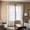 White#324, variant on Minimalist Coin Print Blackout Curtain Panel, 85x52 Inch Polyester Grommet Drapes for Living Rooms, Bedrooms, Balconies and Home Decor