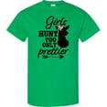 thumbnail image 3 of Inktastic Hunting Girls Hunt Too Only Prettier with Doe and Arrow T-Shirt, 3 of 5