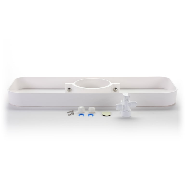 Reverse Osmosis Leak Detector Shut Off Valve – 20mm Absorbent Pad, 1/4" Quick Connect, No Batteries Required