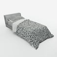 thumbnail image 2 of Ambesonne Black and White Bedding Set 3 Pcs, Notes and Chord, Twin XL, Black White, 2 of 2