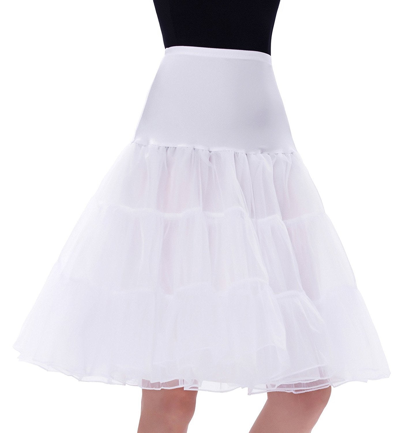 1950s ruffle skirt