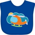thumbnail image 3 of Inktastic Helicopter for Boys Boys Baby Bib, 3 of 4