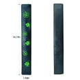 thumbnail image 1 of Baohd PU Golf Alignment Stick Cover Case Premium Holder Embroidered Waterproof Black 14.17x1.97 Inch 1Set, 1 of 6