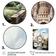 thumbnail image 3 of Designart "Sacred Temples Indian Art wall decor II" Indian Canvas Wall Art, 3 of 5