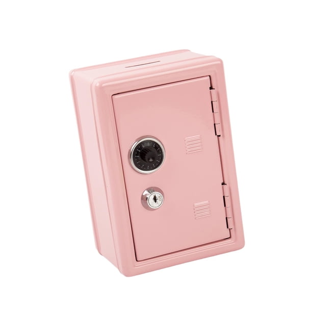 Mini Locker - Caja de almacenamiento ligera y versátil para cosméticos, muñecas y artículos de papelería rosa