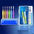 thumbnail image 5 of ACDANC Interdental Cleaner Flossers for Braces Orthodontics Food Debris Toothpick Brush, 5 of 6