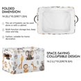 thumbnail image 2 of Ryvnso Cute Elephant Zoo Storage Basket Large Bin Foldable Boxes Toys Organizer 14.2x10.2x8.3in 2 PCs, 2 of 8