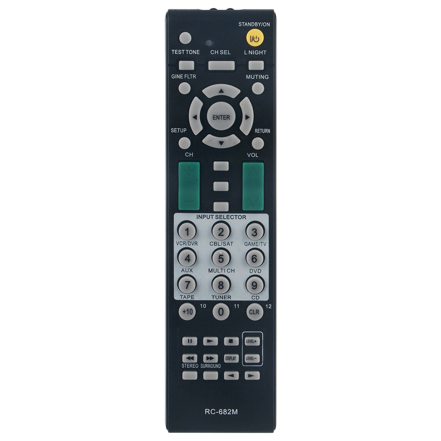 RC682M Infrared Remote Control Replace for Onkyo AV Receiver TXSA605