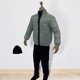 thumbnail image 1 of Ropa de hombre perfecl abrigo de invierno pantalones camiseta sombrero 1:6, 1 of 5