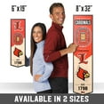 thumbnail image 7 of YouTheFan NCAA Louisville Cardinals 3D Stadium Banner 6x19, 7 of 7