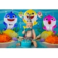 thumbnail image 2 of Baby Shark Balloons Decoration Items Combo Of 3Pcs, 2 of 4