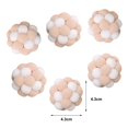 thumbnail image 6 of Cat Toys Balls with Bell, 6PCS Cat Pom Pom Balls Toy, Plush Balls for Cats, Interactive Cat Toys for Indoor Cats and Kittens,Suitable for Small Pets Entertainment, 6 of 6