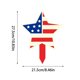 thumbnail image 3 of Independence Day Flag Ground Insert Decorative Crafts Garden Garden Plug-in Decorative, 3 of 5