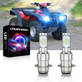 thumbnail image 1 of 2X Phare LED 8000K Ampoule pour Yamaha YFZ 450 20042009, 1 of 10