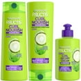 thumbnail image 1 of Garnier Fructis Triple Nutrition Curl Nourish Shampoo, Conditioner + Leave-In Conditioner Kit, (Personal Size S&C), 1 of 2