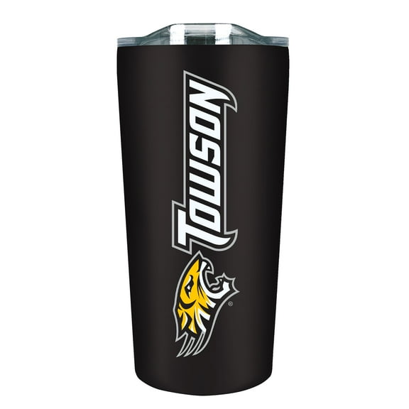 Towson Tigers 18oz. Stainless Steel Soft Touch Tumbler