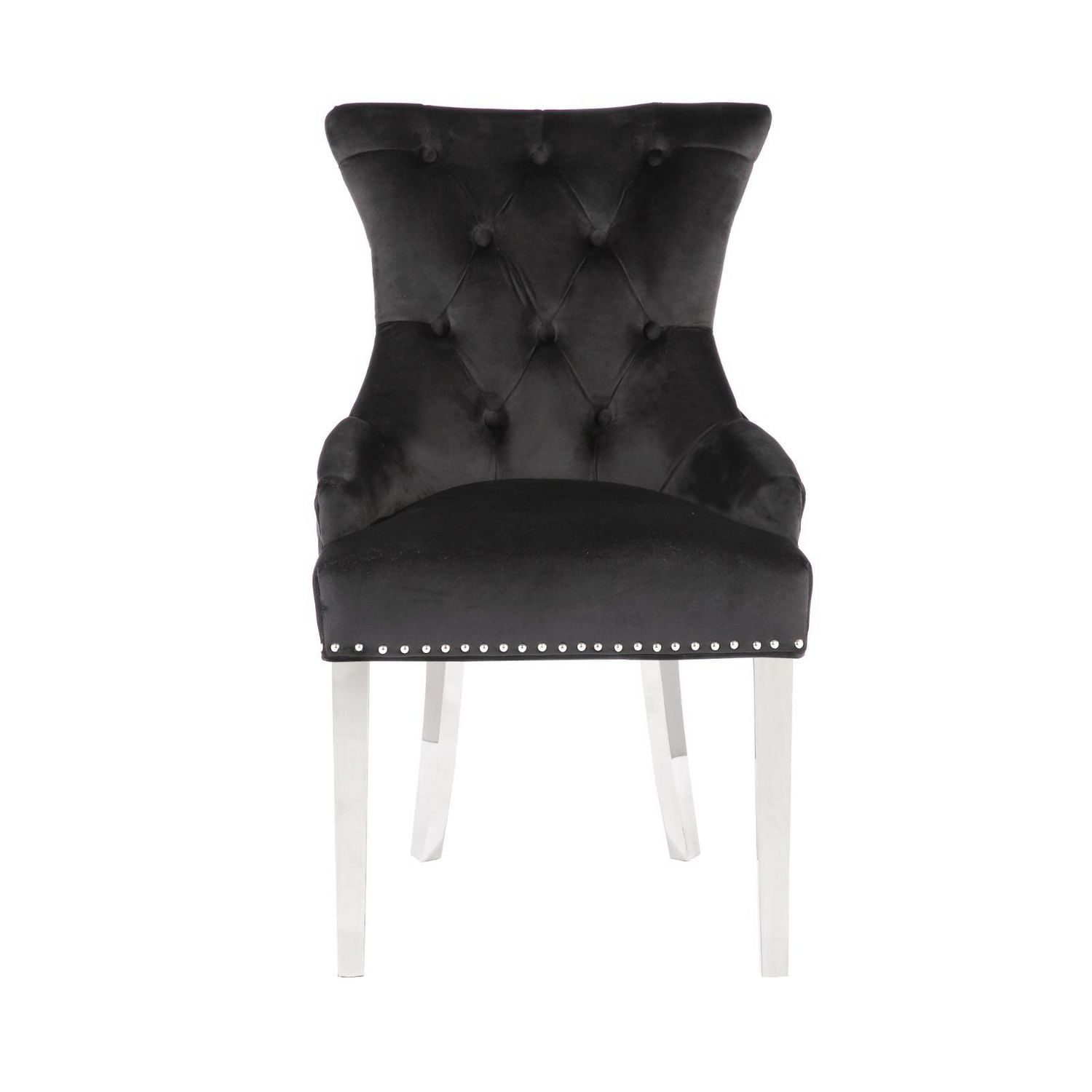 Plata Import Champagne Chair in Black