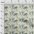thumbnail image 2 of oneOone Cotton Cambric Light Green Fabric Animal Quilting Supplies Print Sewing Fabric By The Yard 56 Inch Wide-0W, 2 of 4