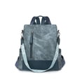 thumbnail image 4 of PRIYAL Leather Laptop Backpack for Women,  Work Travel Bag, Teacher Nurse Convertible Backpack Purse, 4 of 12
