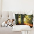 thumbnail image 4 of Ambesonne Tree Throw Pillow Cover 2 Pack, Oak Autumn Leaves, 16", Orange Green Brown, 4 of 5