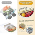 thumbnail image 5 of Beeswax Reusable Food Wraps - Beeswax Wrap Sustainable Products, Wax Wrap, Eco-friendly Wrap, Organization Storage Bags, Cheese Bee Wrappers Cling/bl, 5 of 5