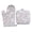 Blue, variant on Pink 26x16cm Cotton Oven Glove with Padding, Heat-Resistant Microwave & BBQ Mitt for Safe Hot Cookware Handling