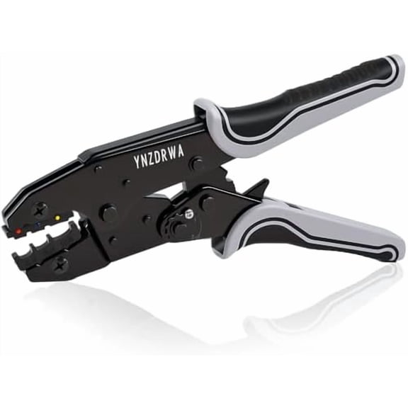 Crimping Tool for Heat Shrink Connectors, Upgraded Wire Crimper Tool, Ratcheting Wire Terminal Crimper - Crimping Pliers - Ratchet Terminal Crimper for 10 to 22 AWG Wire$$Tools & Hardware Other