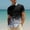 Black, variant on LMOIPLI Men's Summer Striped Shirts Button Down Short Sleeve Beach Vacation Hawaiian Shirt Casual Stylish Gradient Tops Khaki XS