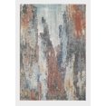 thumbnail image 4 of Cranfield Deep Red and Pale Blue Woven Area Rug, 4 of 6