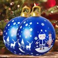 thumbnail image 4 of Muñeco Nieve Papá Noel 60CM PVC Adornos Patio Porche Grandes Y Versátiles, 4 of 7