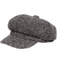 thumbnail image 1 of Beret Hat Adjustable Sun Protection Retro Style Breathable Non-Fading Decorative Polyester Men Newsboy Cap Beret Hat Decor for Camping, 1 of 10