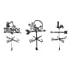 thumbnail image 1 of 3x Primavera Weathervane Weather Vane Yard Stake Outdoor Farm Escena Decoración Regalos, 1 of 9