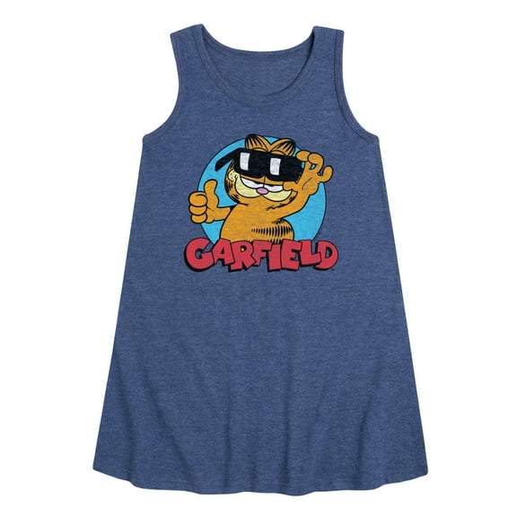 Garfield - Garfield Sunglasses - Toddler & Youth Girls A-line Dress