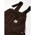 Carhartt Men's Loose Fit Washed Duck Insulated Bib Overall