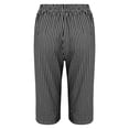 thumbnail image 5 of Outfmvch Summer Pants for Women Cotton Linen Pants Straight Wide Leg Linen Palazzo Trousers Paper Bag Pants Capris Drawstring with Pockets Gauze Pants Cropped Trouser Beach Pant Black S-2XL, 5 of 9
