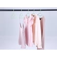 thumbnail image 6 of 20 Pack Plastic Non-Slip Hangers, Durable Space Saving Clothes Hangers for Clothing, Closet, Coats, Pants, Blankets, and Jeans Light Green, 6 of 6