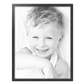 thumbnail image 2 of ArtToFrames 28" x 36" Galleria Noir Picture Frame, 28x36 inch Black MDF Poster Frame (WOM-4083), 5 Pack, 2 of 8