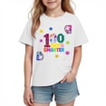 thumbnail image 1 of Camisetas de Manga Corta Linda para Niños con Impresión Gráfica, Tee de Temporada Escolar para Niños Y Niñas, Tela Suave Transpirable, 1 of 9