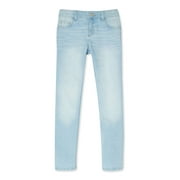 Wonder Nation Girls Kid Tough Skinny Jeans, Sizes 5 -18 & Plus