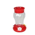 thumbnail image 3 of Hanging Humming Bird Feeder, Portable Leak Proof Yard Decoration Garden Hummingbird Feeder 3 Ports  For Countyard, 3 of 7