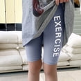 thumbnail image 3 of Lopecy-Sta Sport Shorts Children Gift for Kids Fashion Girls Summer Yoga Leggings Casual Elastic Waist Cropped Knee Length Workout Stretchy Slim Fit, 3 of 6