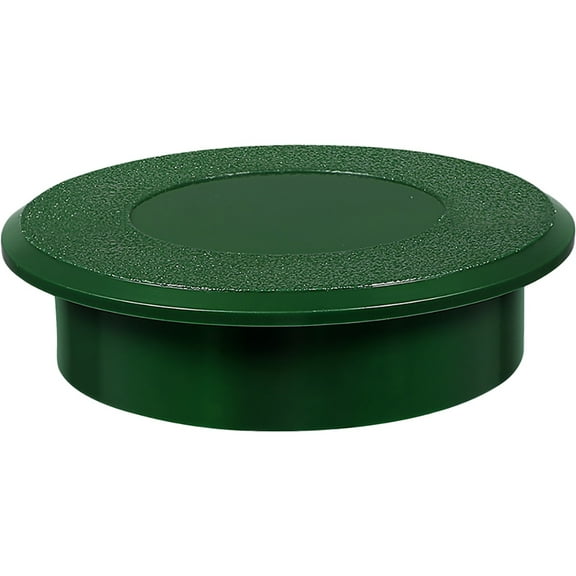 Soimiss Outdoor Golf Cup Cover Green Plastic Easy Install Putting Hole Protector