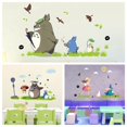 thumbnail image 3 of Sticker Mural Totoro Mignon Enfants Chambre Décor Japonais Dessin Animé Animation Wall Decals, 3 of 5