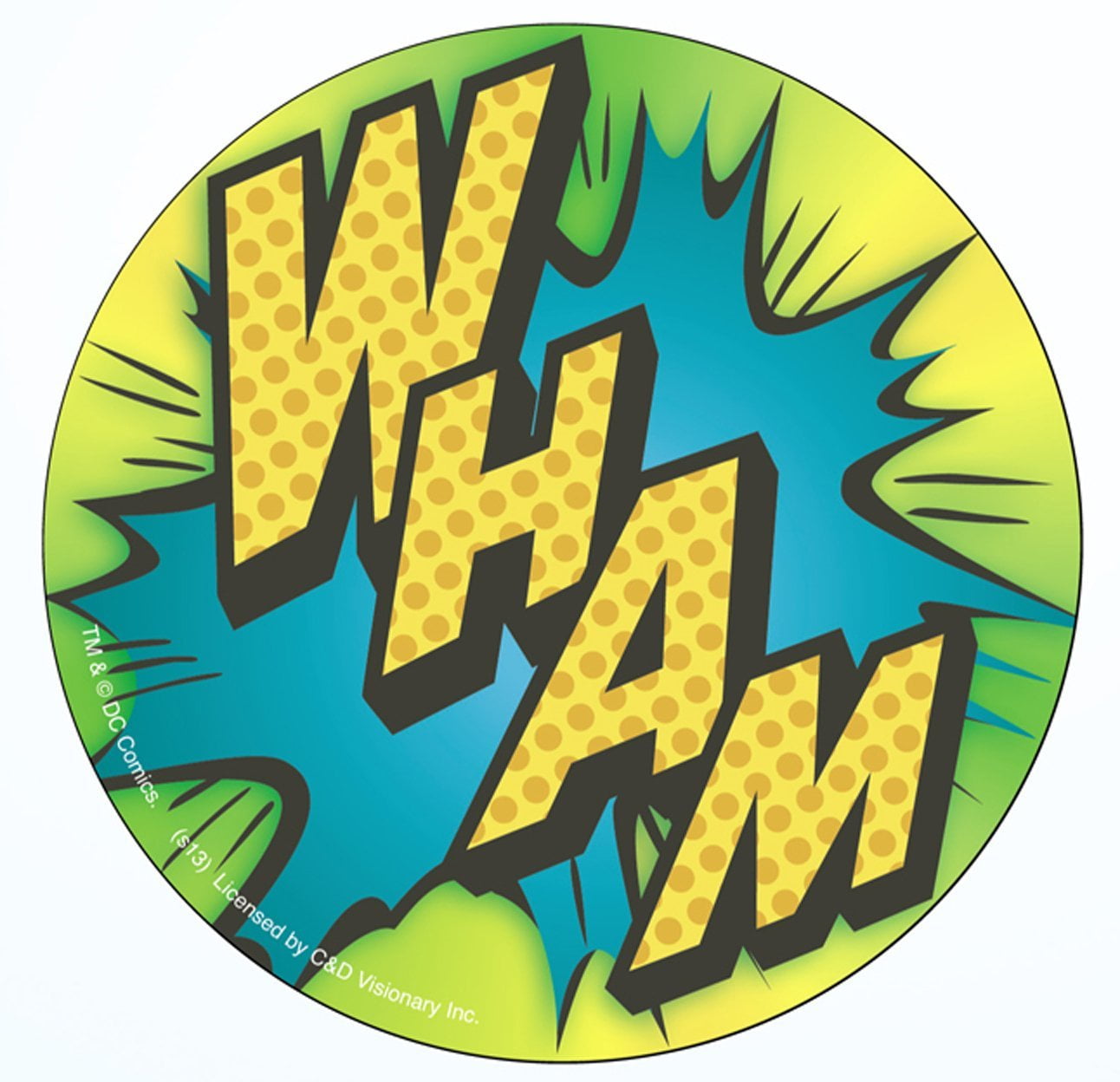Officially Licensed, DC Comics Batman Wham Sticker