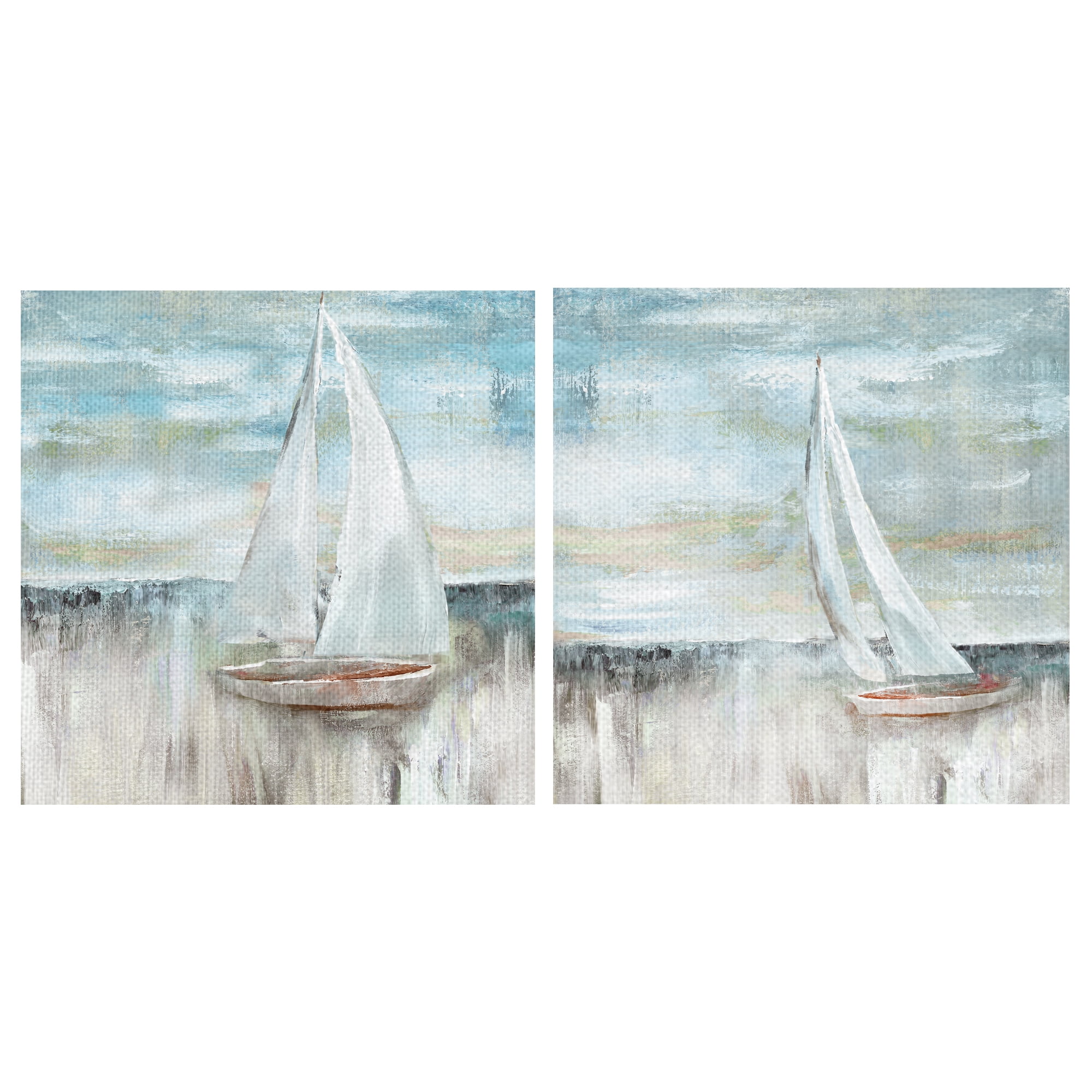 Soft Sail II Canvas Art Print 