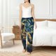 thumbnail image 4 of Fotbe Astronaut Starry Night Pantalones de Pijama para Mujer, Pantalones de Dormir, Pantalones Pj con Cordón y Bolsillos-Small, 4 of 6